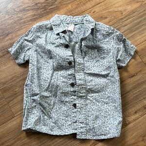 Cat & Jack Floral Button-Up Shirt
